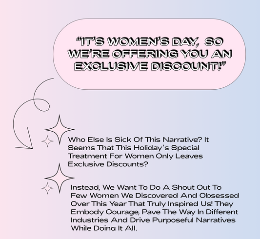 We are skipping Women's day this year