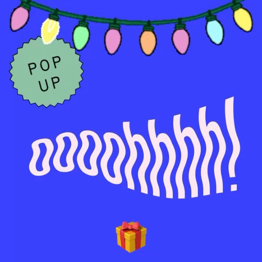 噢呀 | 我们这周末也要来市集摆摊POP-UP啦!