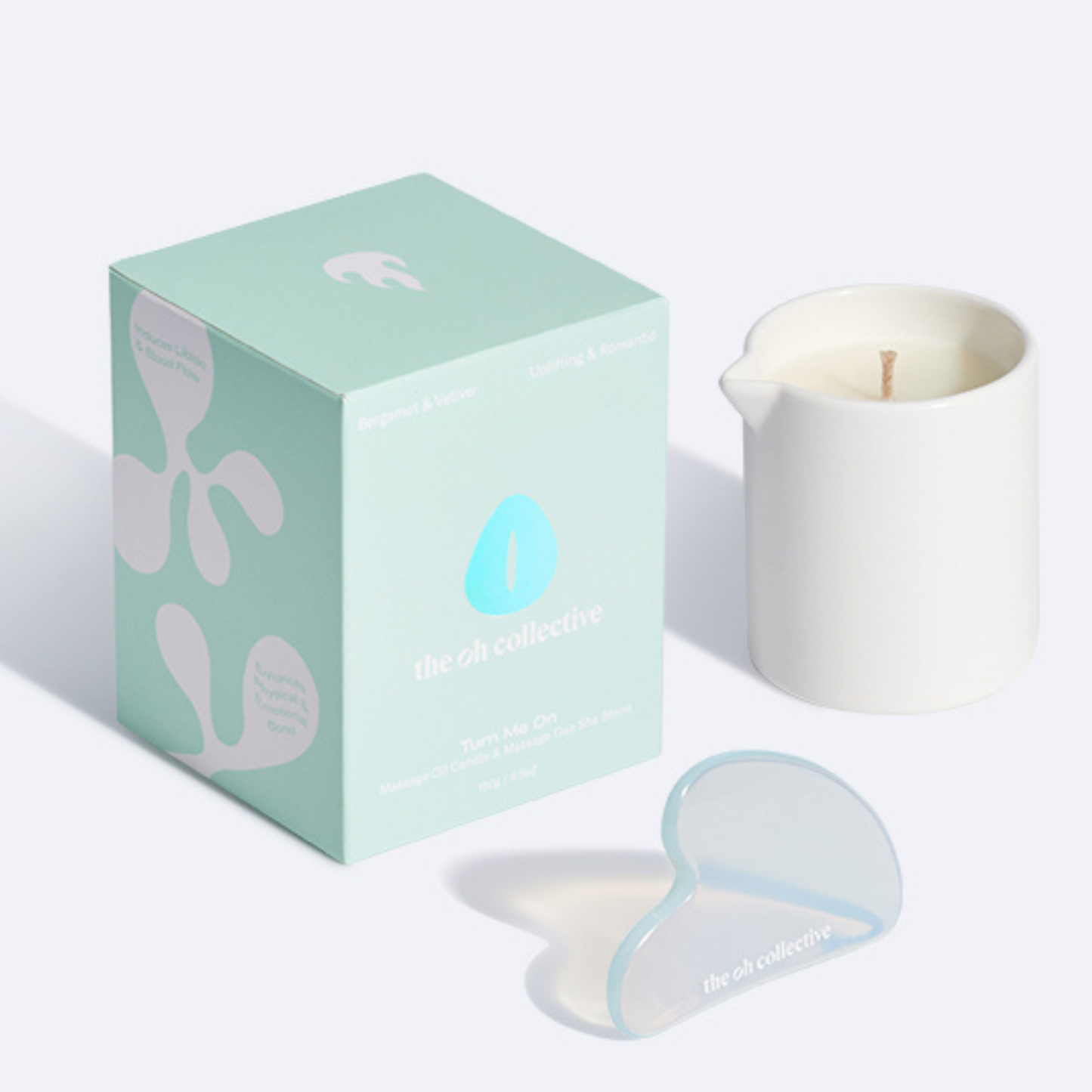 Turn Me On | Massage Candle & Gua Sha