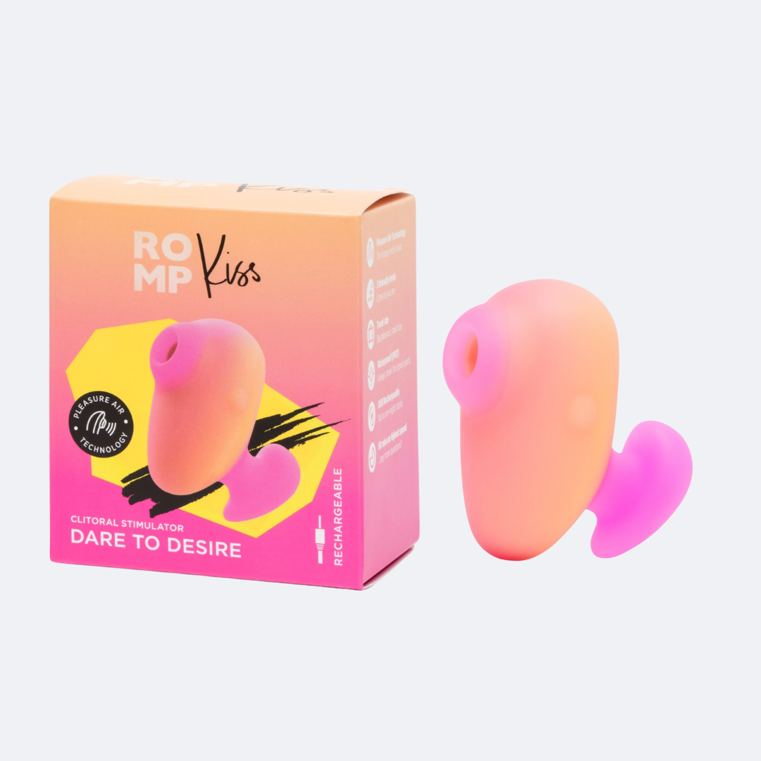 ROMP Kiss Satisfyer Style Suction Vibrator | Rose Vibrator Alternative   The Oh Collective