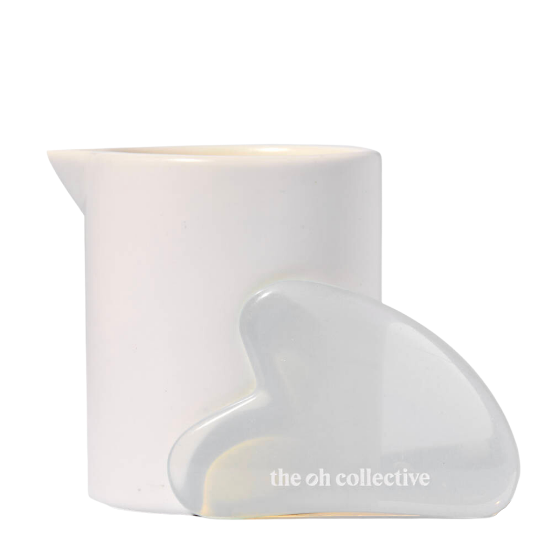 Rub Me Tender | Massage Candle & Gua Sha