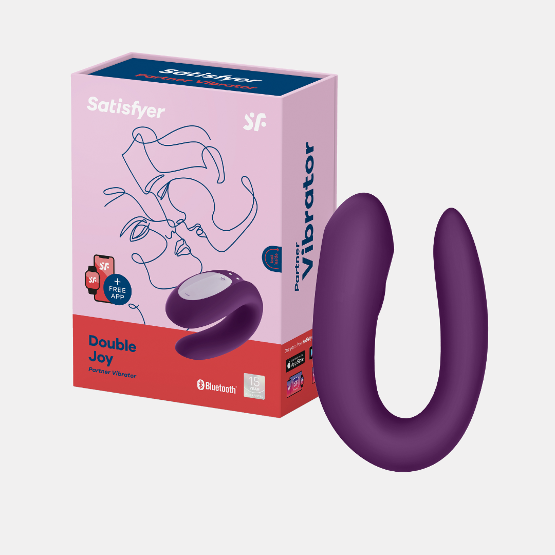 Double Joy Dual Stimulation Vibrator By Satisfyer | The Oh Collective Double Joy Dual Stimulation Vibrator By Satisfyer | The Oh Collective