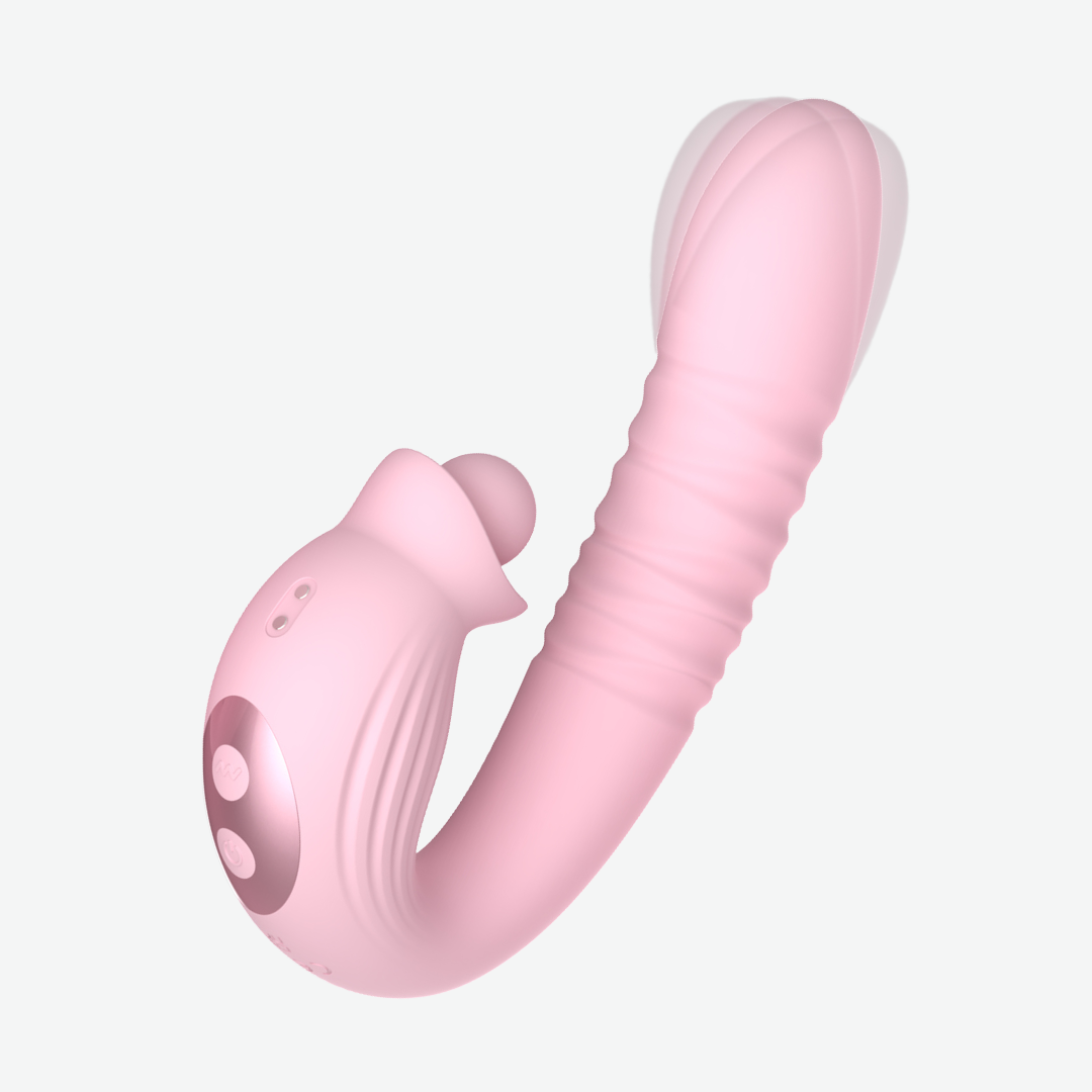 Tiffany Thruster & Licker Vibrator The Oh Collective Tiffany Thruster & Licker Vibrator The Oh Collective