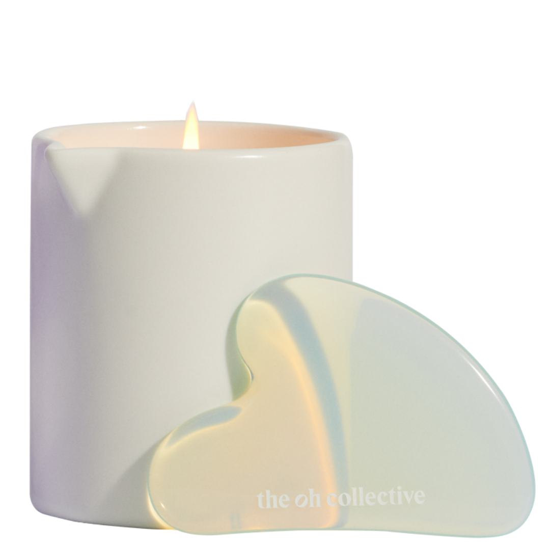 Turn Me On | Massage Candle & Gua Sha