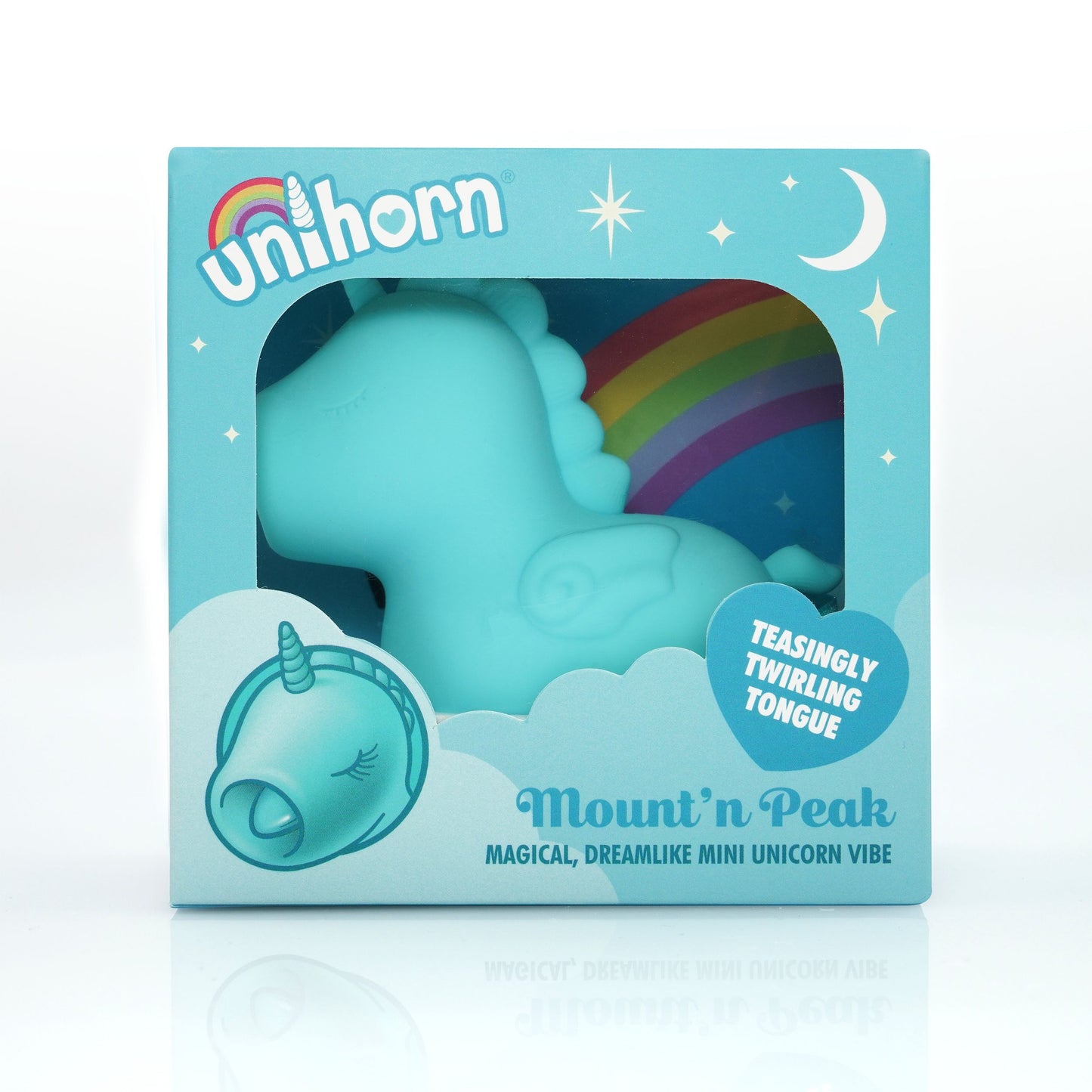 Cute Unihorn Vibrator - Blue