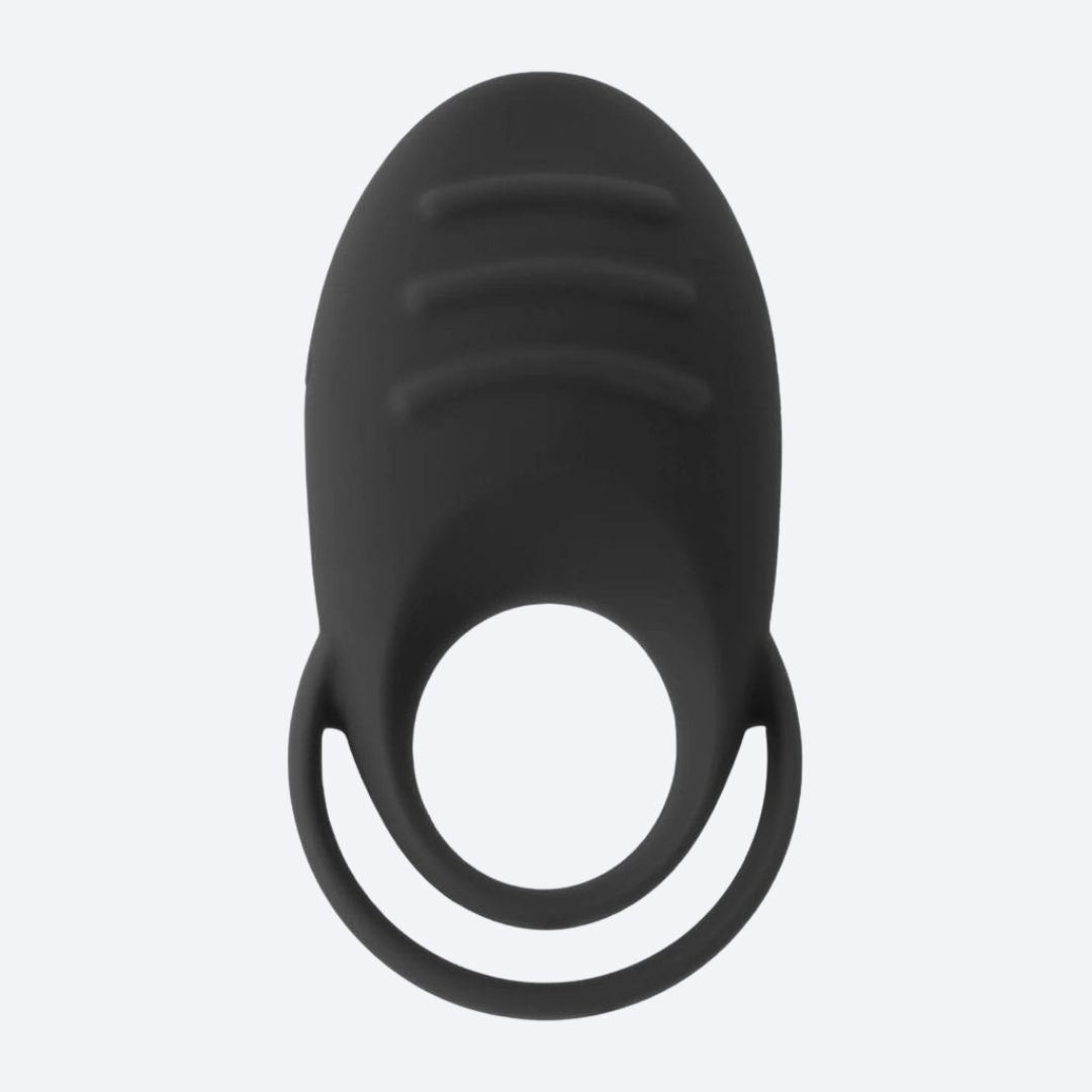 Dual Vibrating Cock Ring Black | Sex Toy for Couples The Oh Collective Dual Vibrating Cock Ring Black | Sex Toy for Couples The Oh Collective