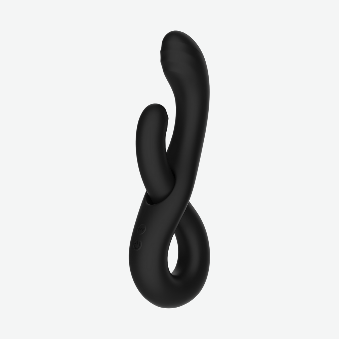 Twin Flame Dual-Ended Rabbit Vibrator | Designed For Lesbians The Oh Collective Twin Flame Dual-Ended Rabbit Vibrator | Designed For Lesbians The Oh Collective