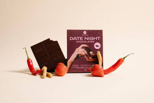 Date night sex chocolate - libido-boosting chocolate - horny chocolate - spicy chocolate - sexy chocolate