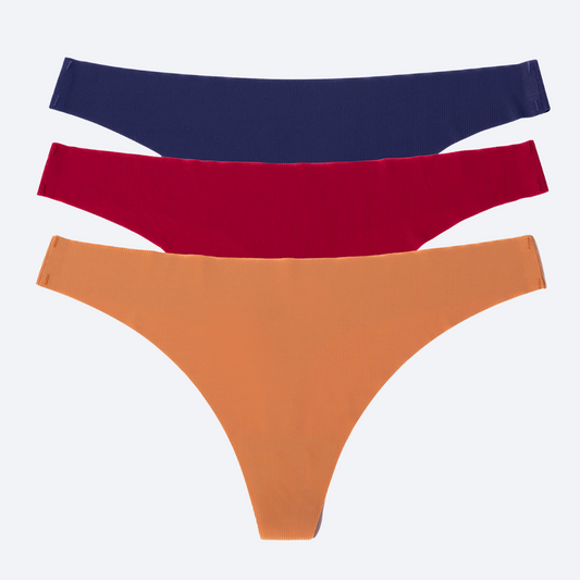 Seamless Thongs | Set of 3