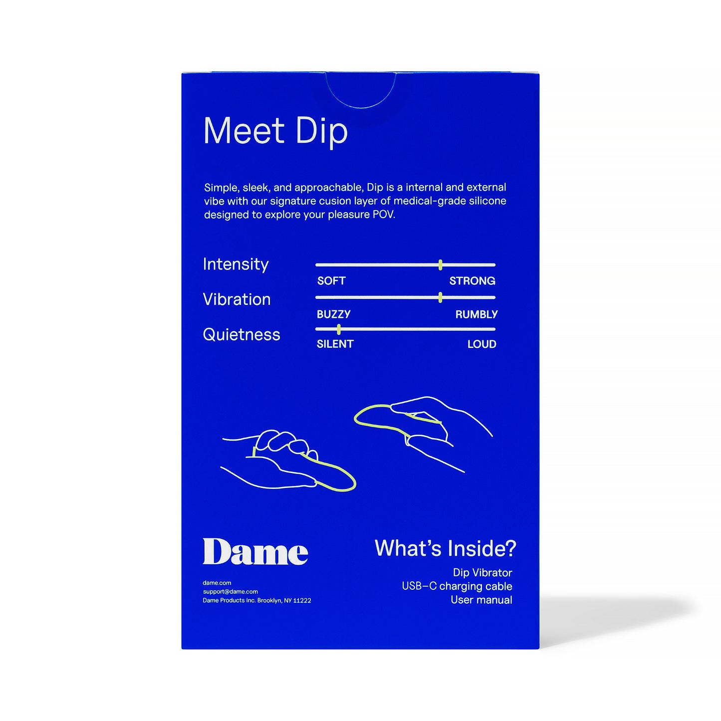 Dip vibrator by Dame