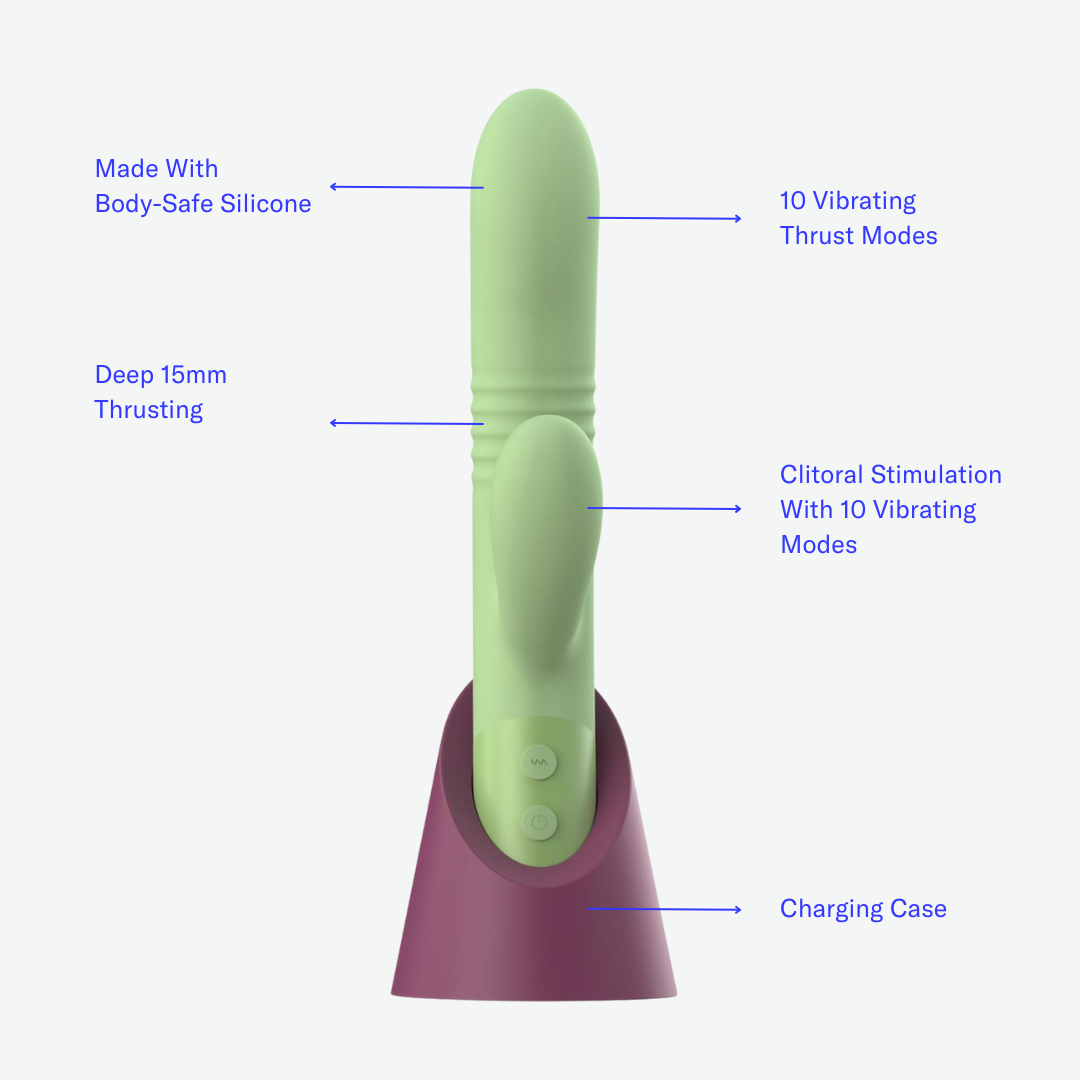 Hop Thrusting Rabbit Vibrator