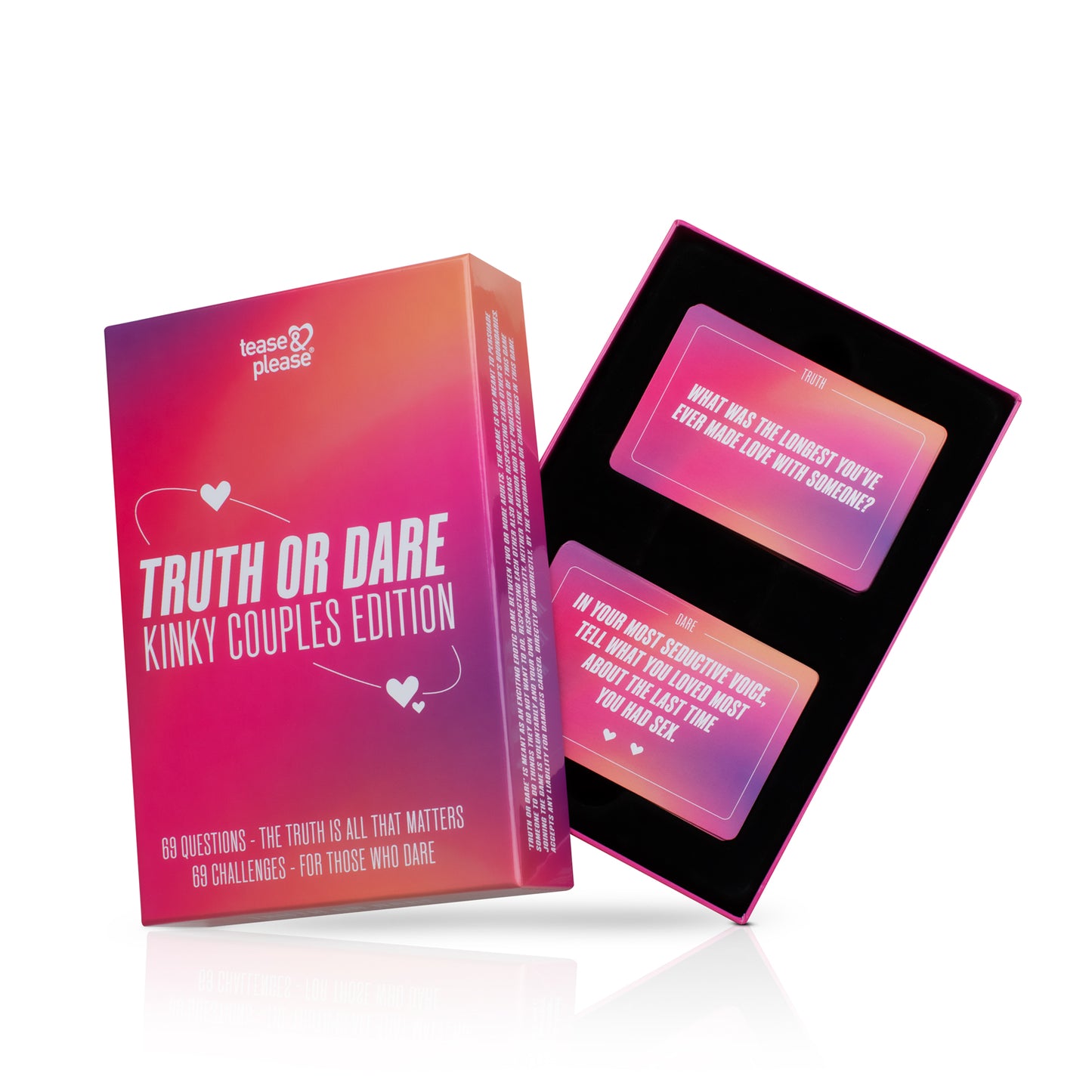 Tease & Please Truth or Dare Kinky Cards