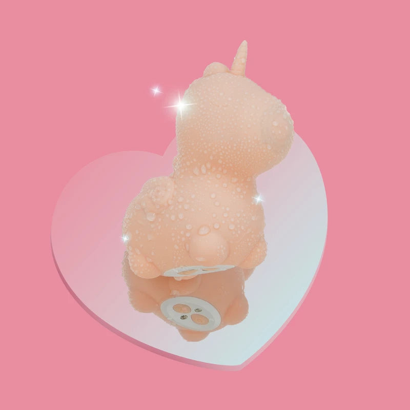 Cute Unihorn Vibrator - Pink