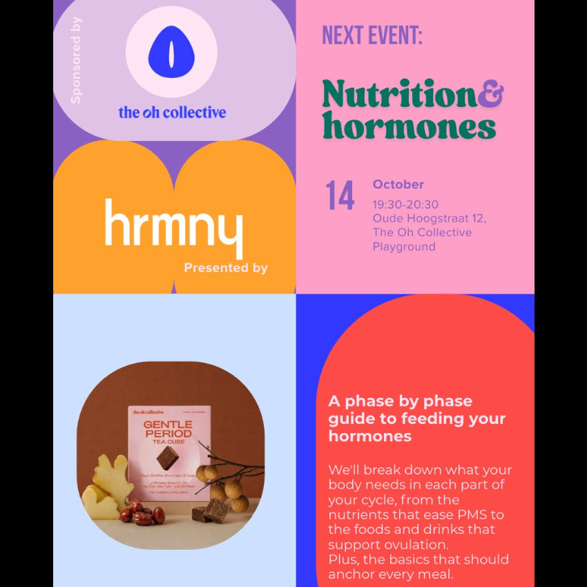 Nutrition & Hormones Workshop by hrmny