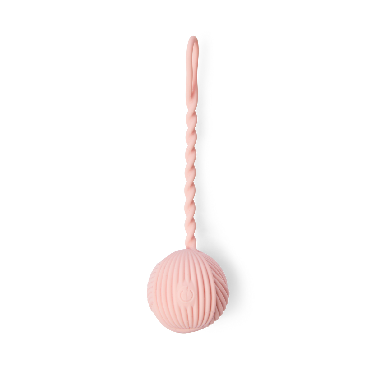 Pink yarn-shaped mini vibrator, original PEECH product image