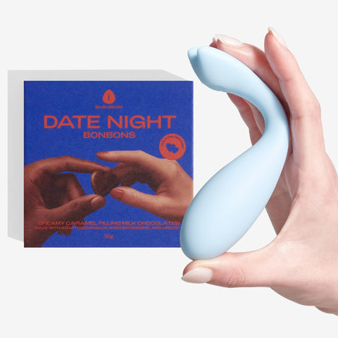 Das Lust-Set – Vibrator & Tabs Schokoladen-Geschenkset